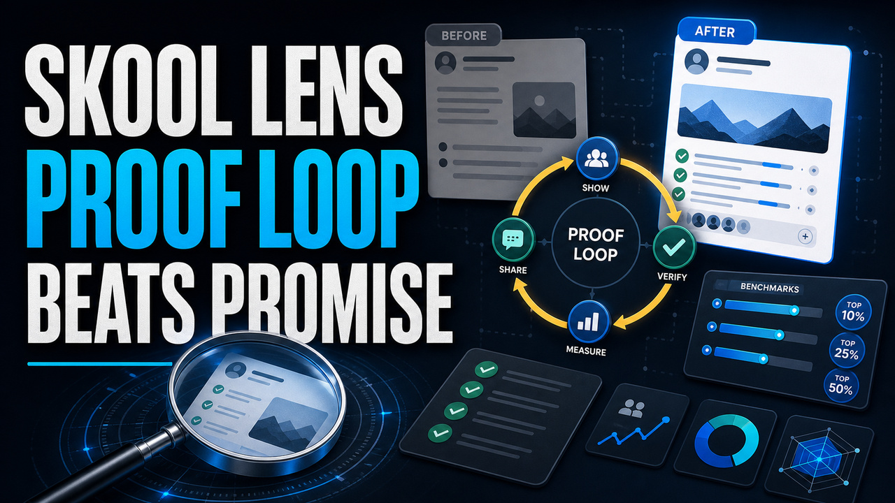Thumbnail for Proof loops beat bigger promises on public Skool pages